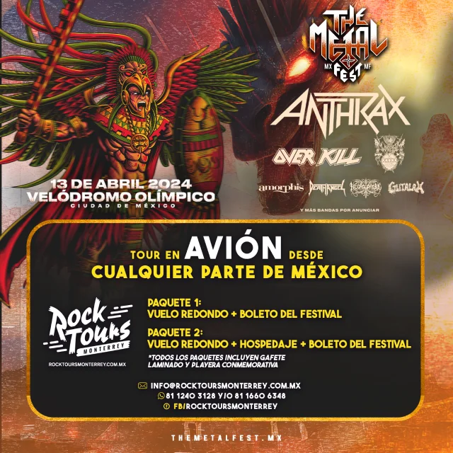 Rock Tours Monterrey - Avión